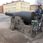 Пушки возле пристани в Кронштадте<br />Cannons Near The Quay<br />