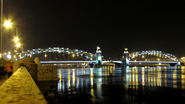 Большеохтинский мост <br />Bolsheokhtinskiy Bridge