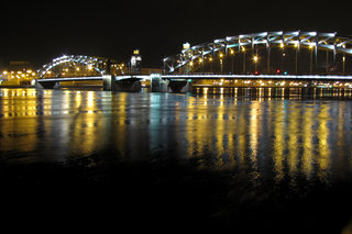 Большеохтинский мост <br />Bolsheokhtinskiy Bridge